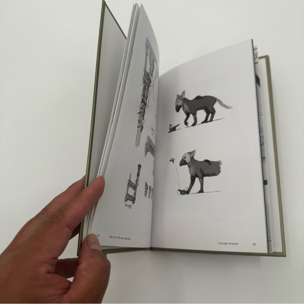 Art of the Last Guardian PS4 game Artwork Book Sony US SELLER No game - Picture 10 of 10
